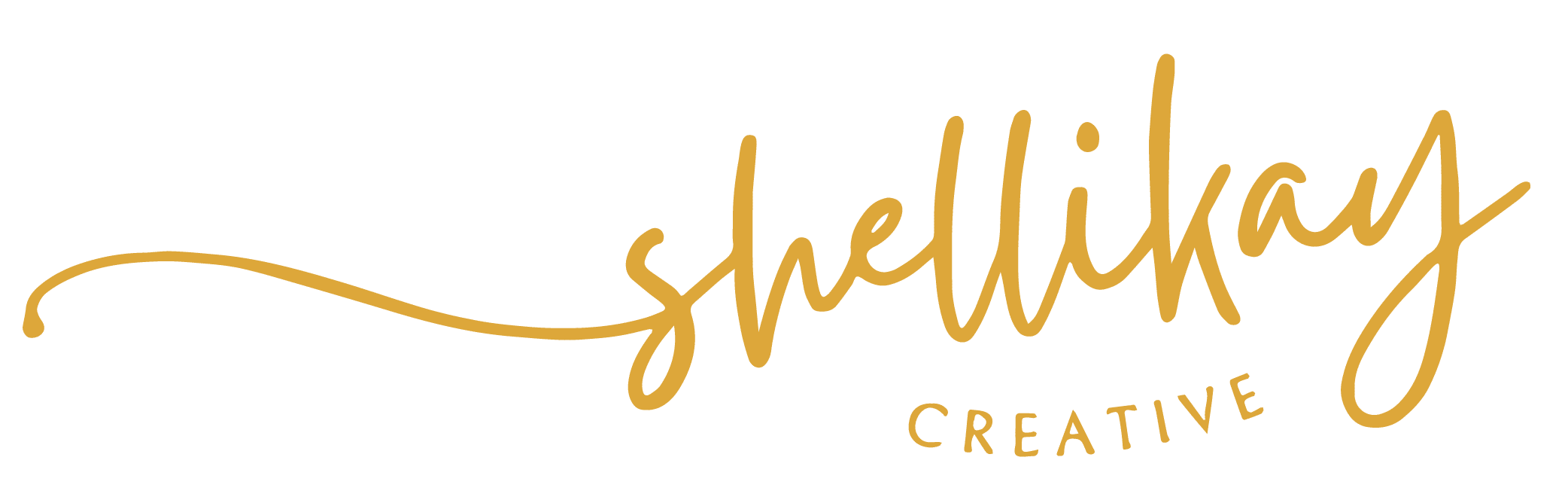 Shelli Kay Creative Logo Gold